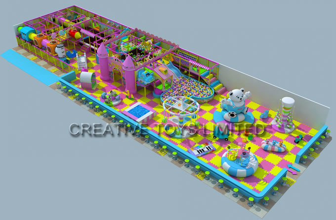 Fashion design indoor playground