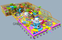 Indoor children playground equipment