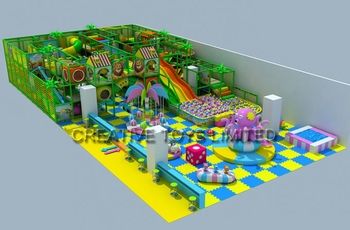 Indoor playgrounds for children