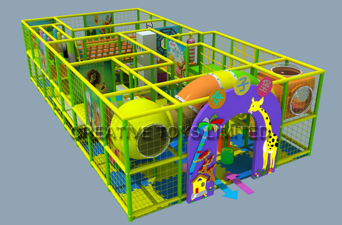 Indoor soft playground