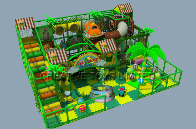 Soft playground equipment