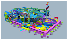 Small indoor playground