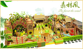 Forest theme indoor playground